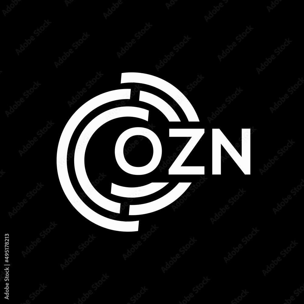 OZN letter logo design on Black background. OZN creative initials letter logo concept. OZN letter design.
OZN letter logo design on Black background. OZN creative initials letter logo concept. OZN letter design.