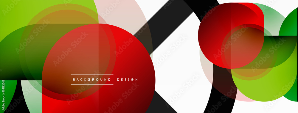 Creative geometric wallpaper. Minimal circle triangle and square line abstract background. Vector illustration for wallpaper banner background or landing page Creative geometric wallpaper. Minimal circle triangle and square line abstract background. Vector illustration for wallpaper banner background or landing page