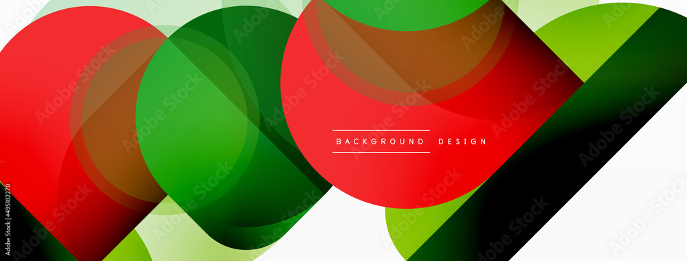Round triangle shapes lines and circles. Geometric vector illustration for wallpaper banner background or landing page Round triangle shapes lines and circles. Geometric vector illustration for wallpaper banner background or landing page