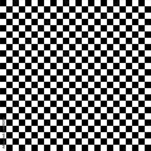 Checkered, squared pattern element. Race, racing, finishing line flag. Chessboard, checkerboard shape vector