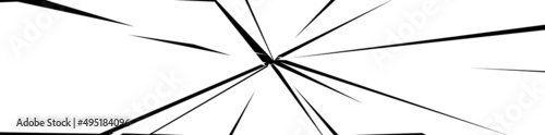Shattered, fractured, broken texture. Splinters, shards, fragments pattern. Crack, exploded vector element