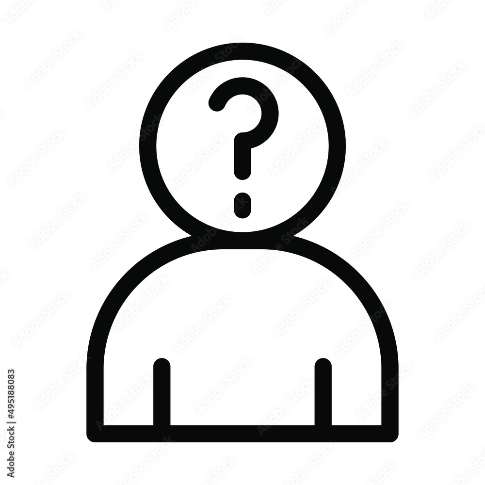 suspect line icon illustration vector graphic suspect line icon illustration vector graphic