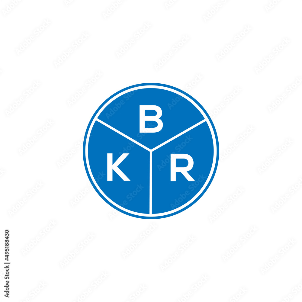 BKR letter logo design. BKR monogram initials letter logo concept. BKR letter design in black background. BKR letter logo design. BKR monogram initials letter logo concept. BKR letter design in black background.