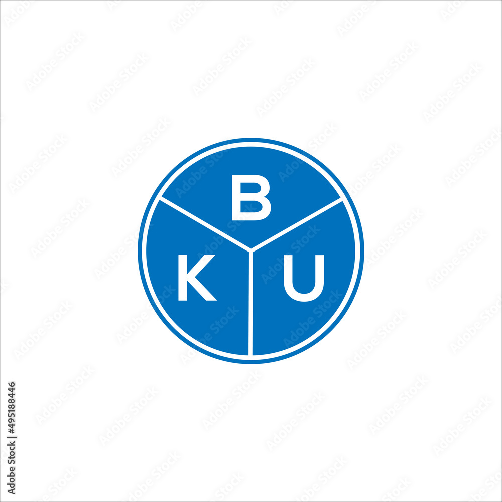 BKU letter logo design. BKU monogram initials letter logo concept. BKU letter design in black background. BKU letter logo design. BKU monogram initials letter logo concept. BKU letter design in black background.