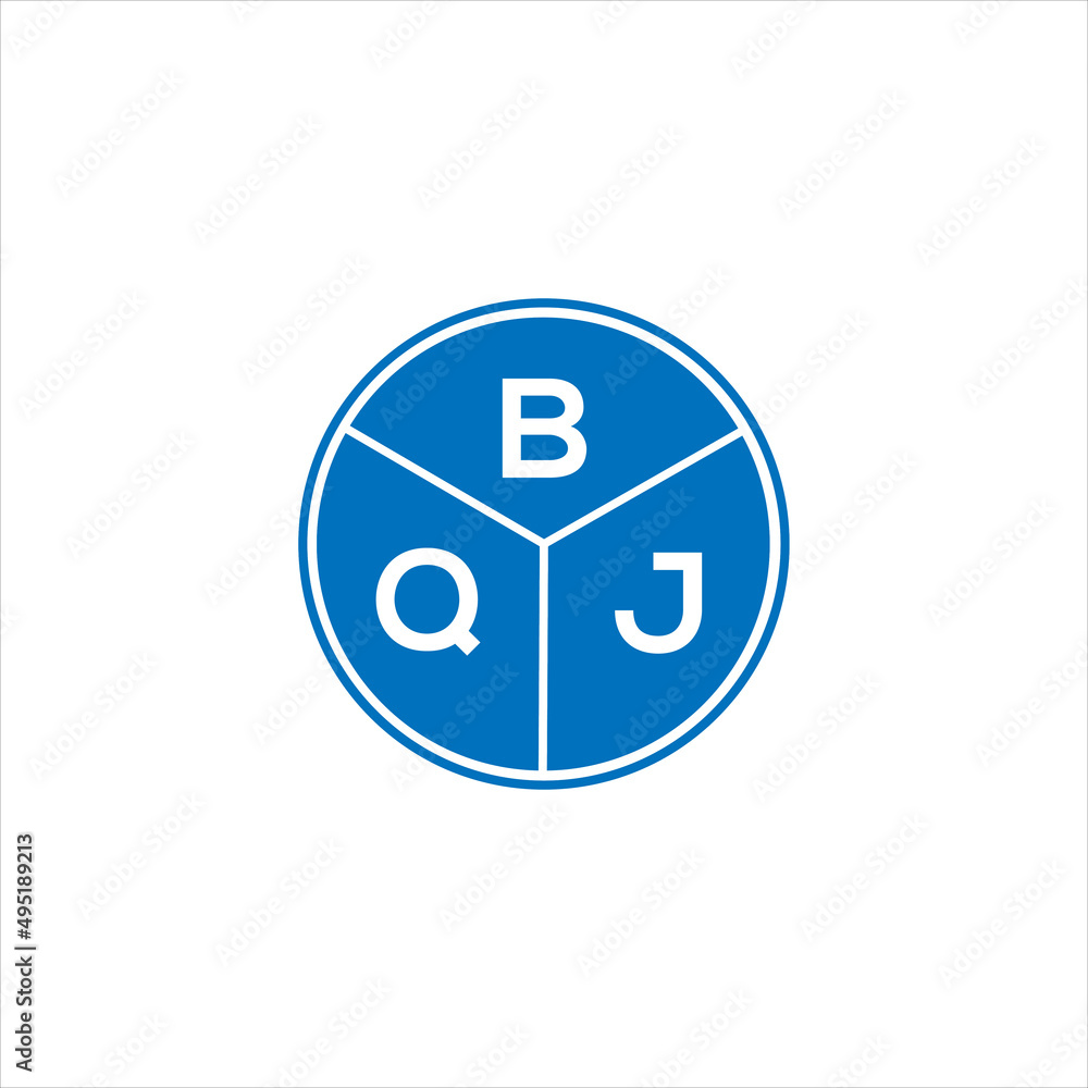 BQJ letter logo design on White background. BQJ creative initials letter logo concept. BQJ letter design. BQJ letter logo design on White background. BQJ creative initials letter logo concept. BQJ letter design.