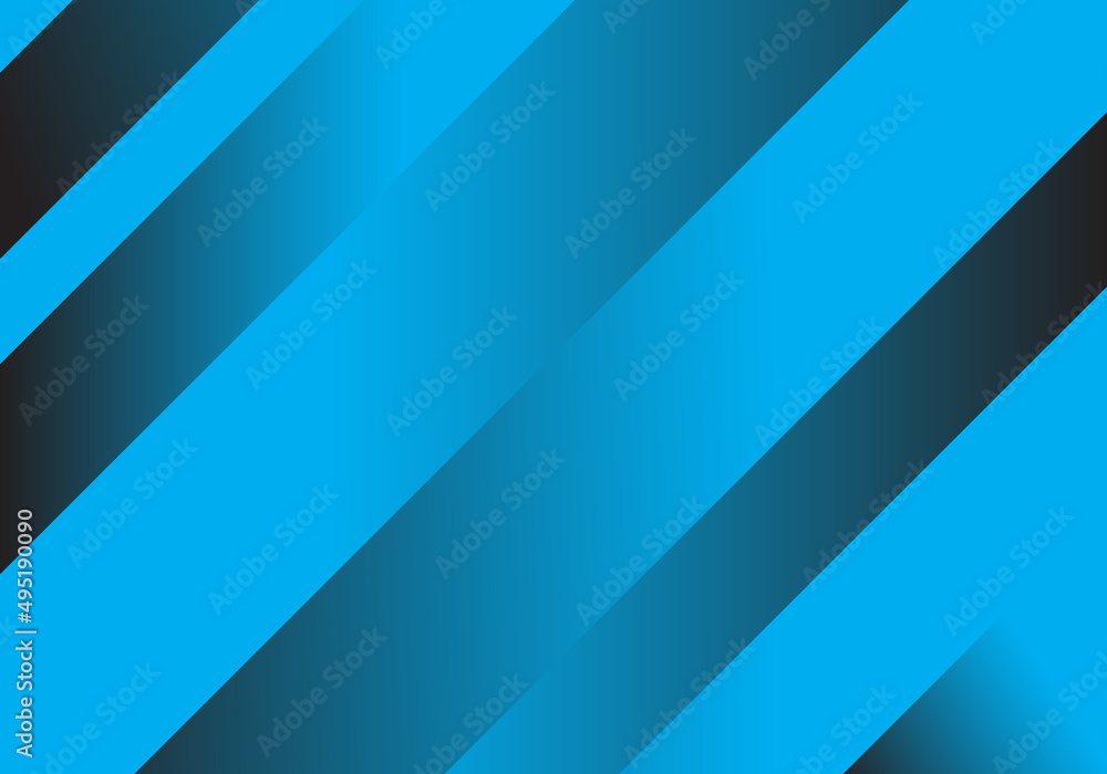 Abstract diagonal lines stripes on blue background.