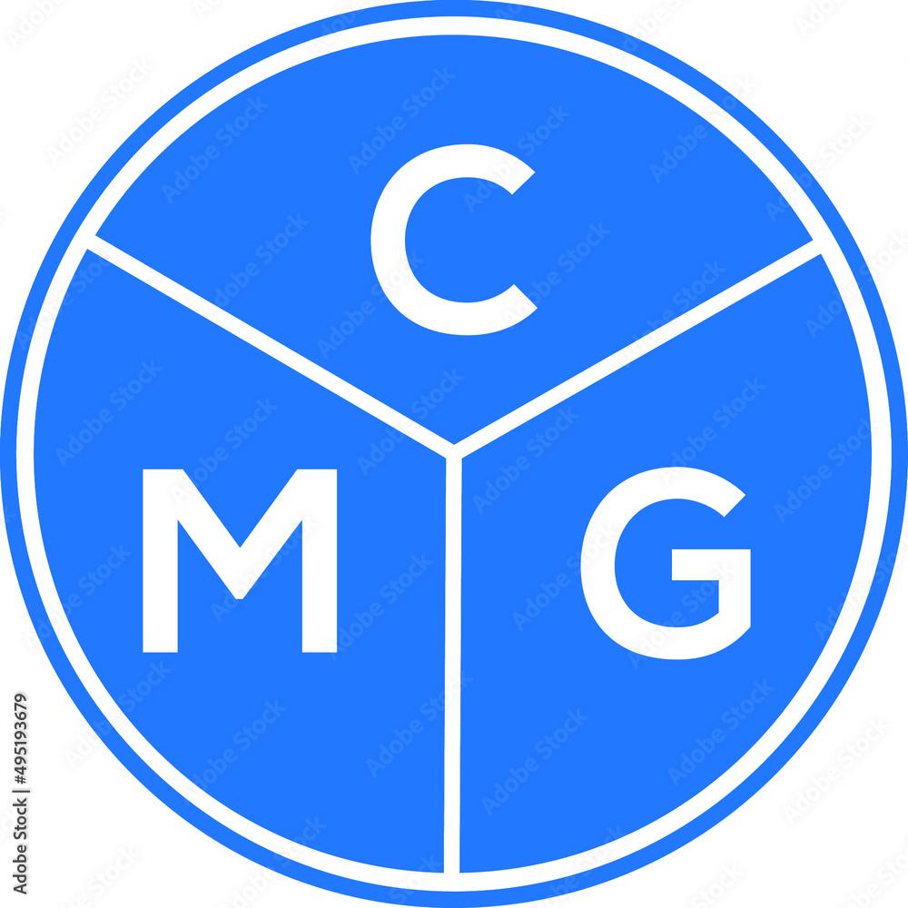 CMG letter logo design on White background. CMG creative initials letter logo concept. CMG letter design. CMG letter logo design on White background. CMG creative initials letter logo concept. CMG letter design.