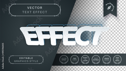 Turn Paper - Editable Text Effect, Font Style
