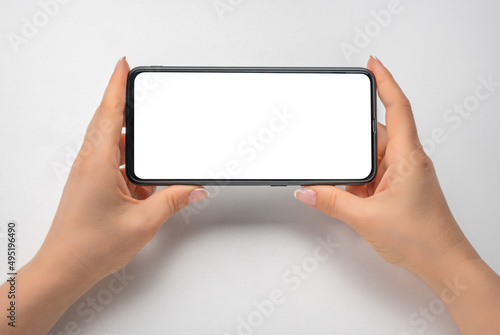 Cuadro en lienzo phone mockup