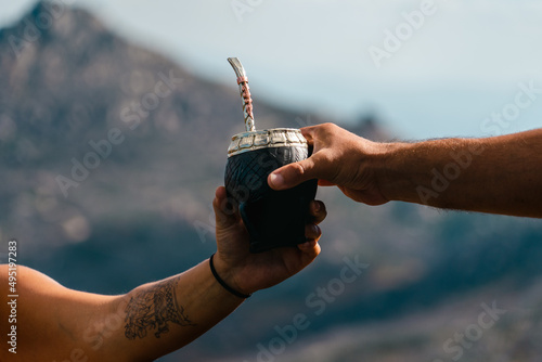 mate and landscape