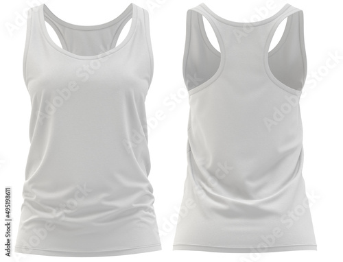 Konstfotografi Women's Tank Top ( White)