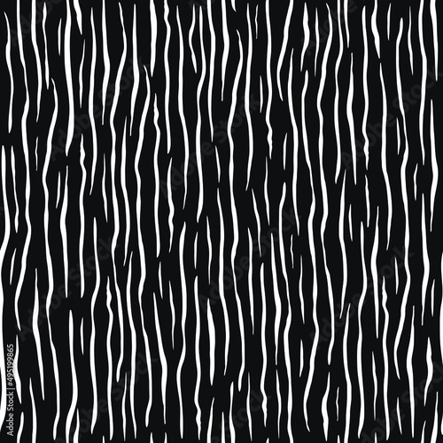 Scratch bark seamless pattern background Animal natural texture Hand drawn Curved line logo icon sign Fashion print clothes apparel textile greeting invitation card cover flyer poster banner sticker