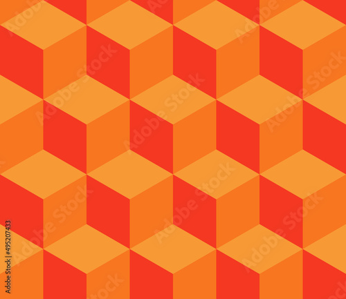 Seamless repeating geometric pattern illustration design wallpaper