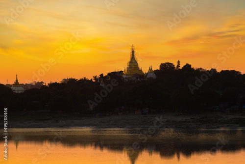 Sunsets at the pagoda 2018- Mandalay,Myanmar