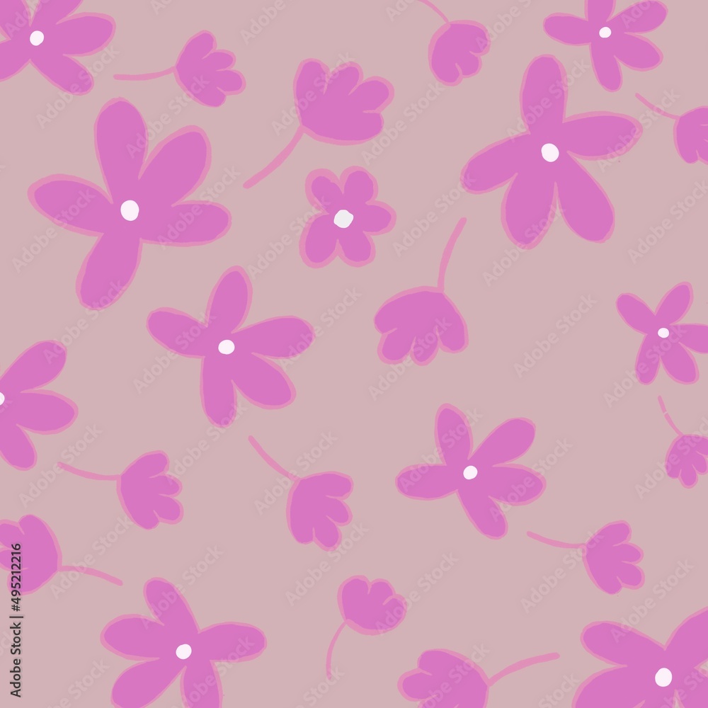 image of pink flowers on a pink background image of pink flowers on a pink background