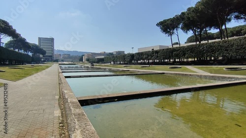 Wallpaper Mural Napoli – Panoramica della Fontana dell'Esedra alla Mostradoltremare Torontodigital.ca