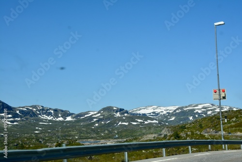 mountain road in the mountains