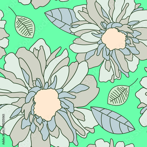 Leaves & Giant Flowers 5000