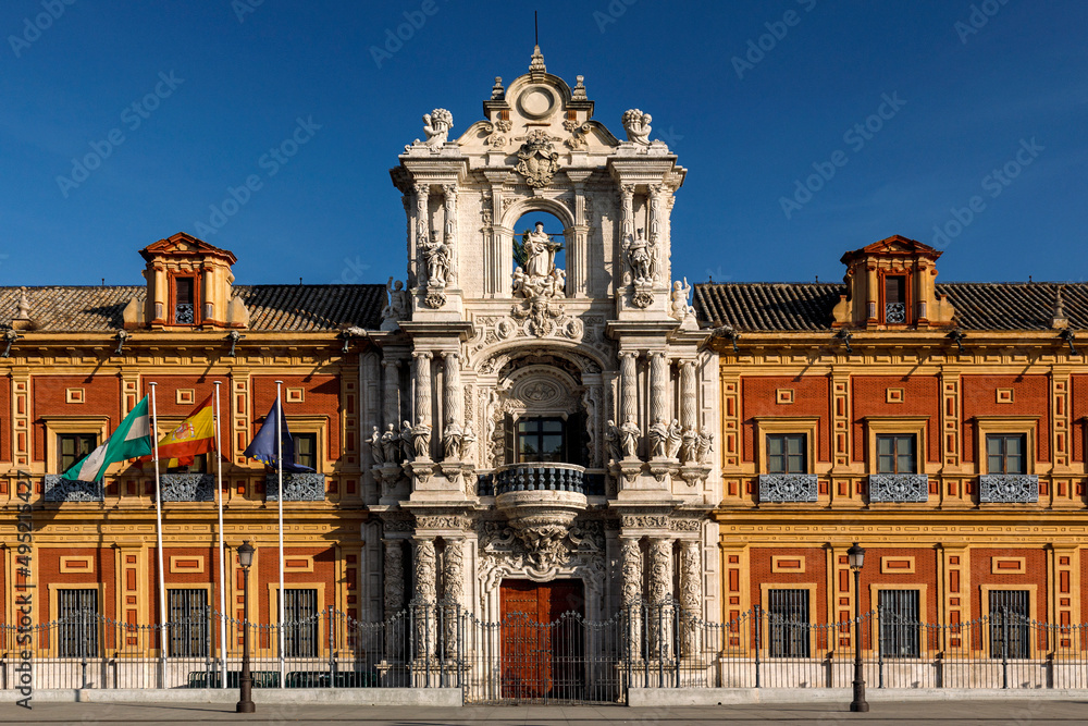 Sevilla, Palacio de San Telmo, Andalusien, Spanien 