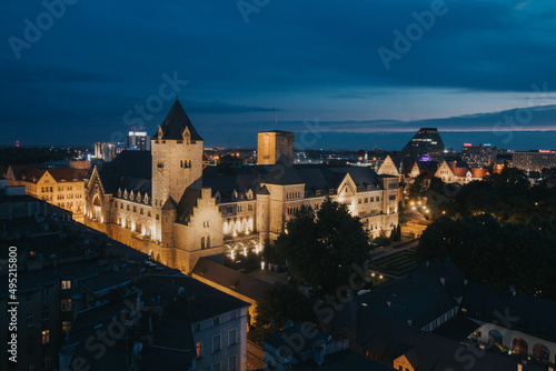 Obraz na płótnie Poznań, Poznan, Wielkopolska, panorama, street, architecture, ulica, architektura, podróże, polska, Poland, Europe, miasto, Polonia, tradycja, architektura, budynki, miasto, widok, street, art, stary w salonie