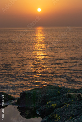 Sunrise from Kinghorn Beach photo