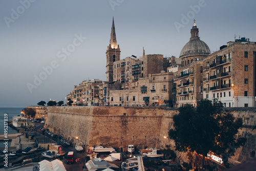 Obraz na płótnie Malta w salonie