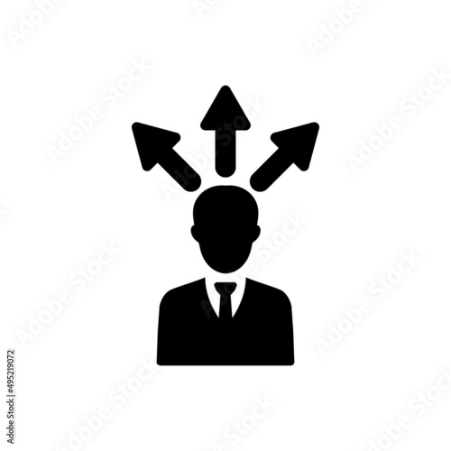 Business direction icon