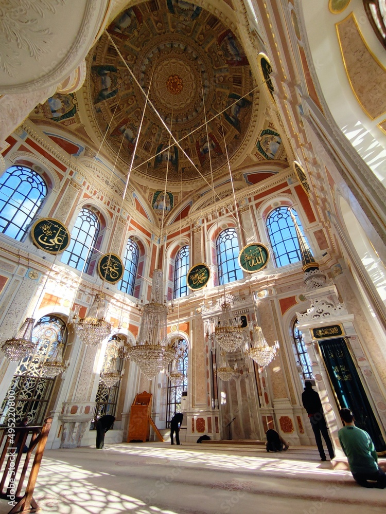 Historical Ortakoy Mosque 