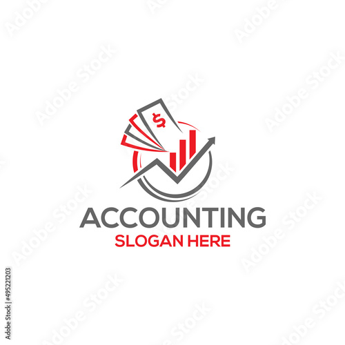 accounting finannce logo design photo