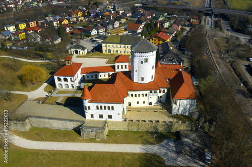 Canvas Print Medieval Budatin Castle near Zilina, Slovakia.
