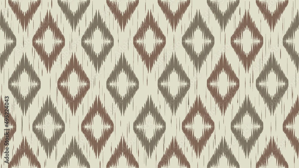 Traditional tribal or Modern native thai ikat pattern. Geometric ethnic background for pattern seamless design or wallpaper. Traditional tribal or Modern native thai ikat pattern. Geometric ethnic background for pattern seamless design or wallpaper.