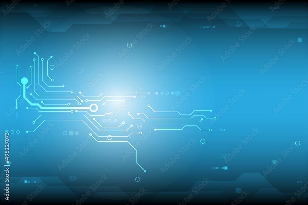 Obraz premium Vector communication concept for technology background