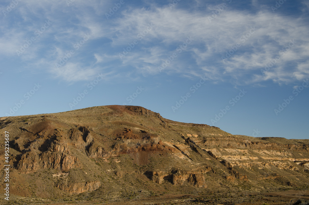 Landscape in the Teide National Park. Tenerife. Canary Islands. Spain. Landscape in the Teide National Park. Tenerife. Canary Islands. Spain.