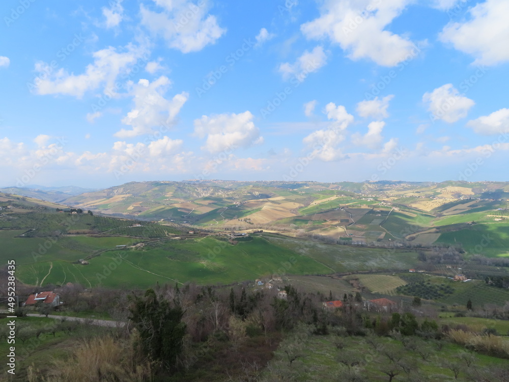 Naklejka premium panorama