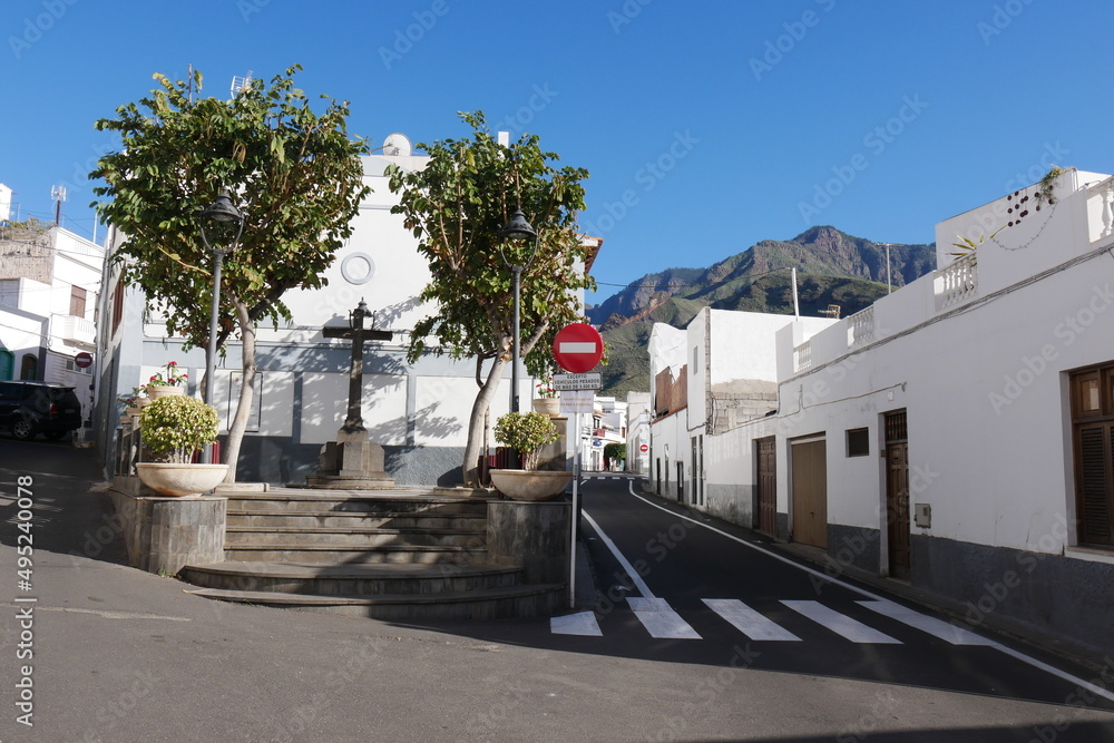 Altstadt in Ageate auf Gran Canaria
