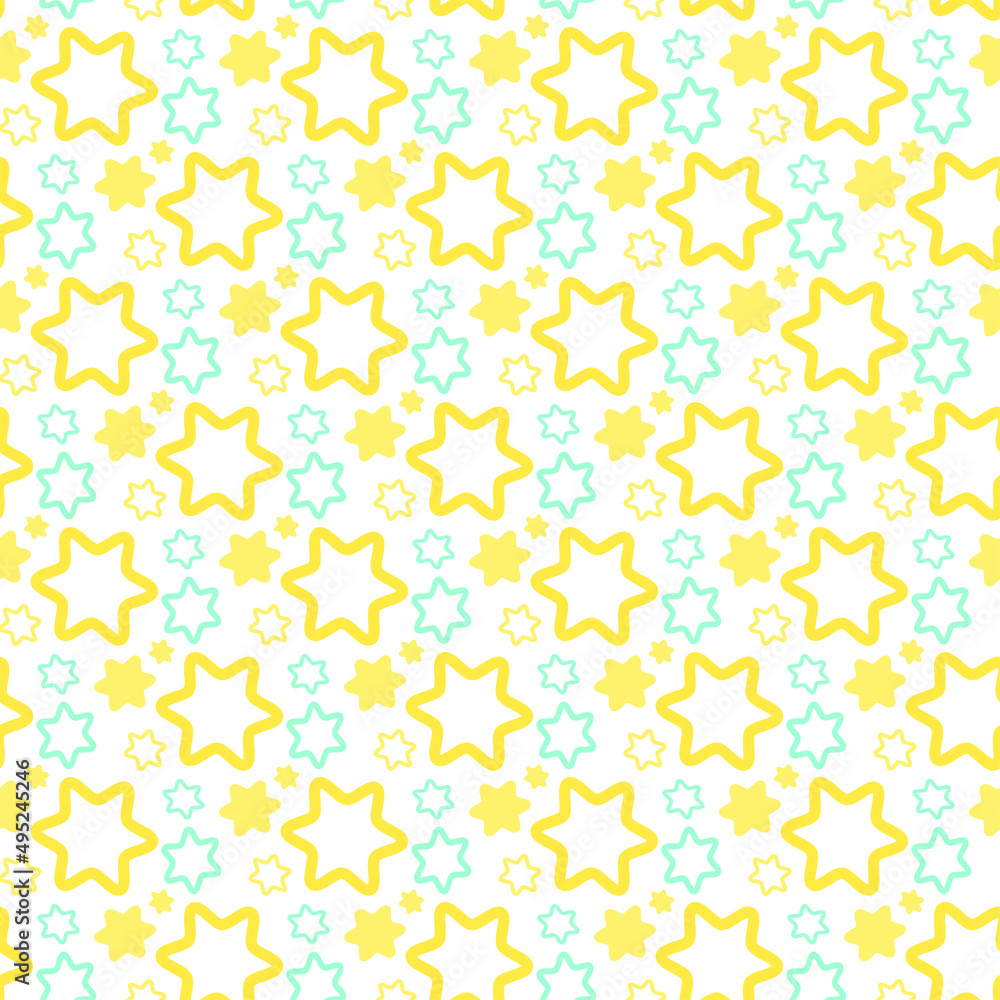 Seamless color background. The texture of simple doodle elements. Decorations for fabrics, childrens textiles.For scrapbooking, packaging, gift products. Digital template. Easter,Christmas background Seamless color background. The texture of simple doodle elements. Decorations for fabrics, childrens textiles.For scrapbooking, packaging, gift products. Digital template. Easter,Christmas background