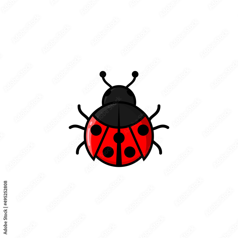 Ladybug design illustration vector, suitable for your design need, logo, illustration, animation, etc.
Ladybug design illustration vector, suitable for your design need, logo, illustration, animation, etc.
