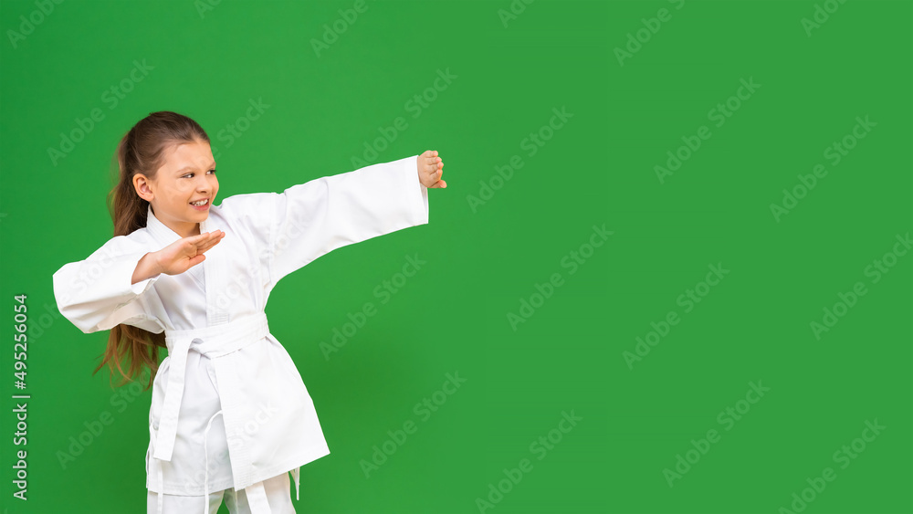 Concept of karate and jujitsu. An active child loves martial arts, sports as a child, Concept of karate and jujitsu. An active child loves martial arts, sports as a child,