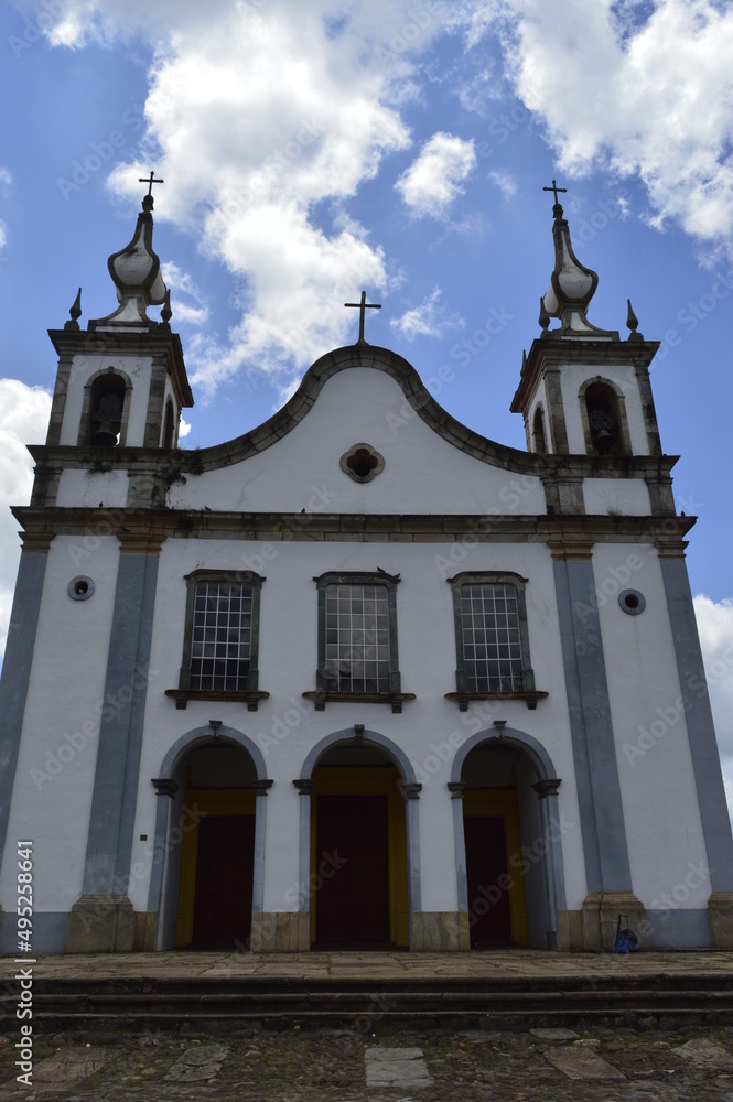 Fototapeta premium Igreja matriz de Catas Altas