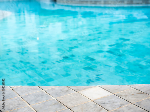 Foto Summer pool background