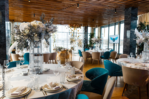 interior design table decoration restaurant festive event