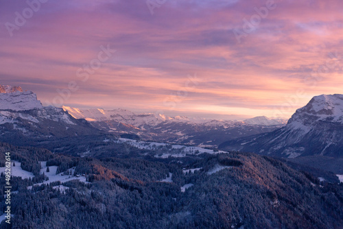 Sunset over the Alps © Arthur