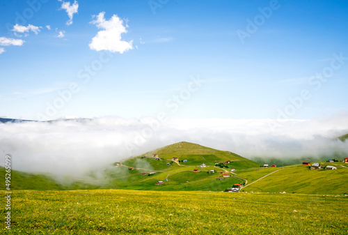 hight mountain plateau, sultan murat, trabzon, turkey,  photo