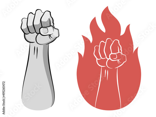 Fist illustration