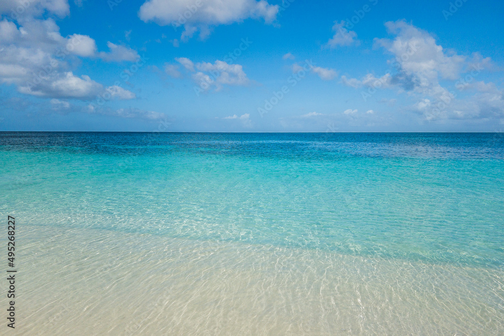 Morning at Eagle Beach at Aruba Morning at Eagle Beach at Aruba