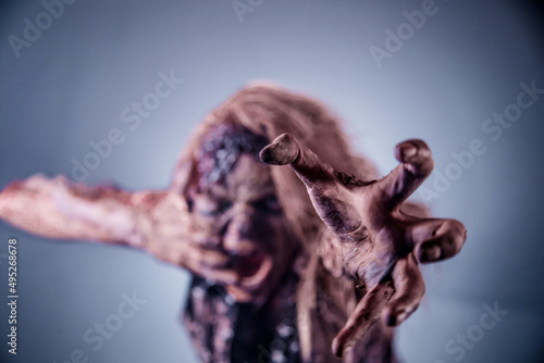 Wallpaper Mural  girl,  woman, Zombies, Apocalypse, burnt people Torontodigital.ca