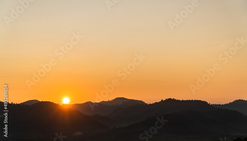 sunset over the mountains © Nature Peaceful 