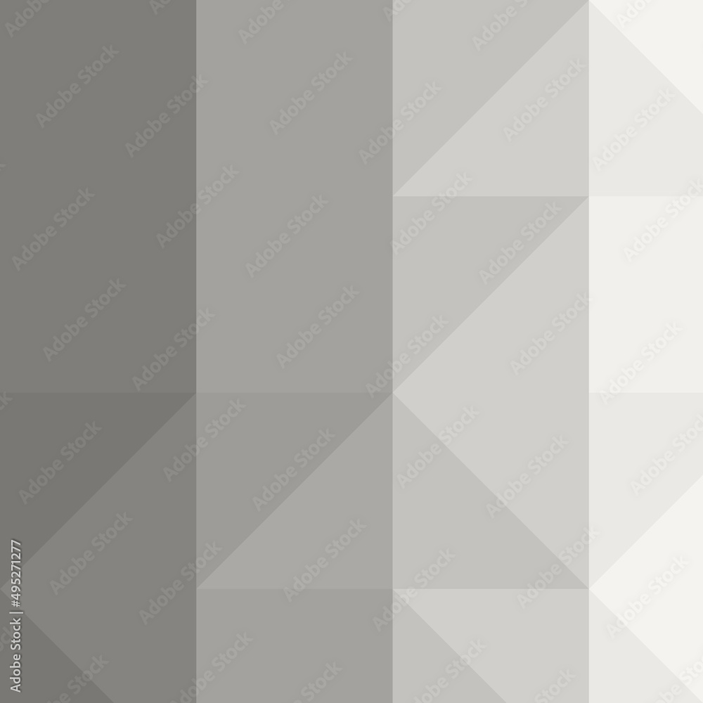 Fototapeta premium Abstract color Low-Polygones Generative Art background illustration