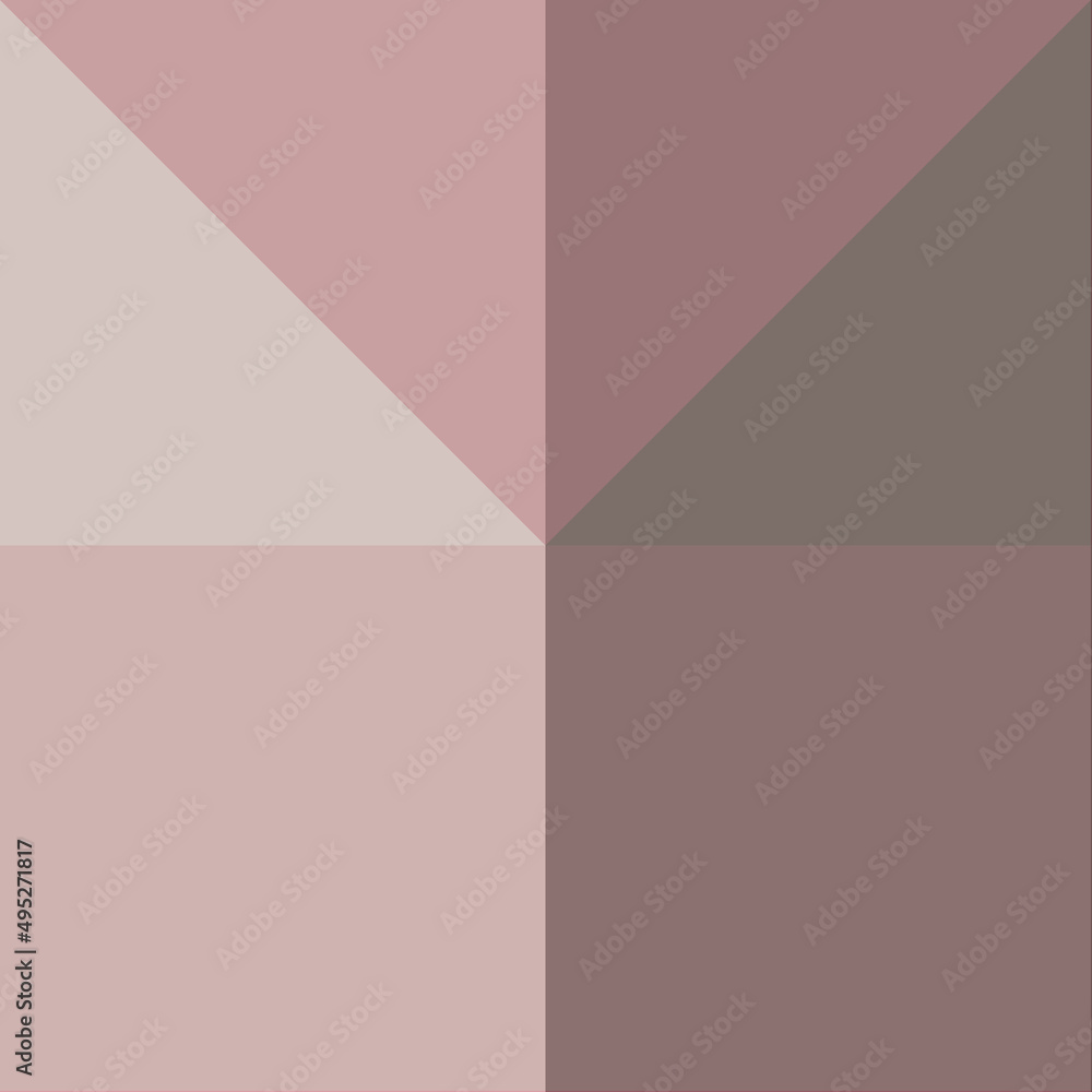 Fototapeta premium Abstract color Low-Polygones Generative Art background illustration