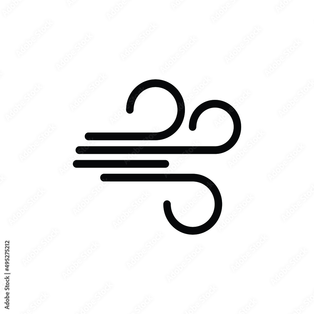 windy weather icon windy weather icon